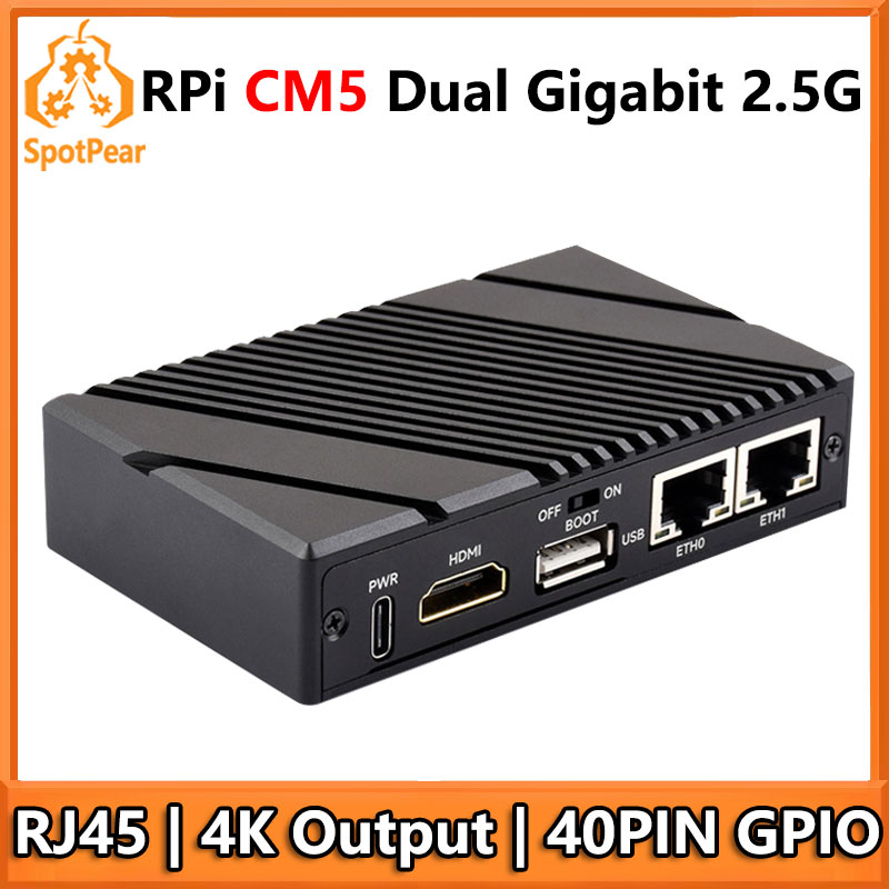 Argon One V3 M.2 Nvme Case - Carte d'extension Raspberry Pi CM5 Gigabit