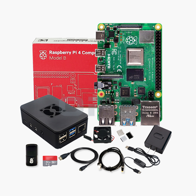 Raspberry Pi 4 8Gb Ram Kit - Kit de démarrage de base Raspberry