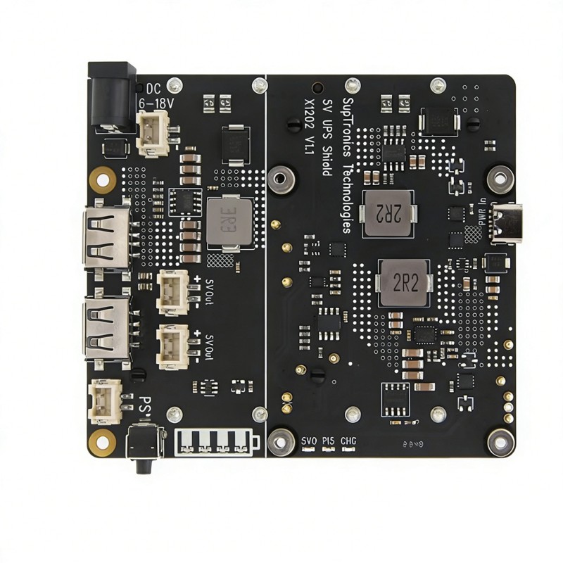 Raspberry Pi Uninterrupted Power Supply Ups 18650 - Carte d’alimentation sans interruption A85P X1202,