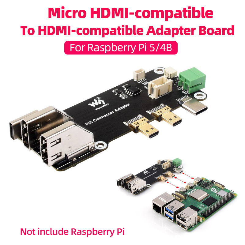 Argon One V3 M.2 Nvme Case - Adaptateur multifonctionnel Micro HDMI vers HDMI-c