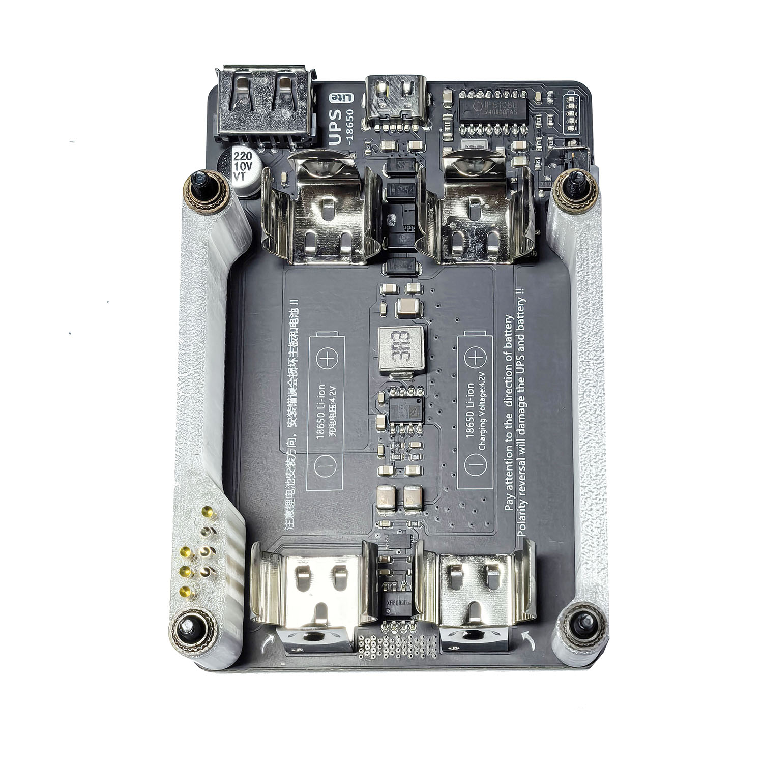 Raspberry Pi 4B 3B + 3B 5V 3A  - Raspberry Pi Uninterrupted Power Supply Ups 18650 avis et prix