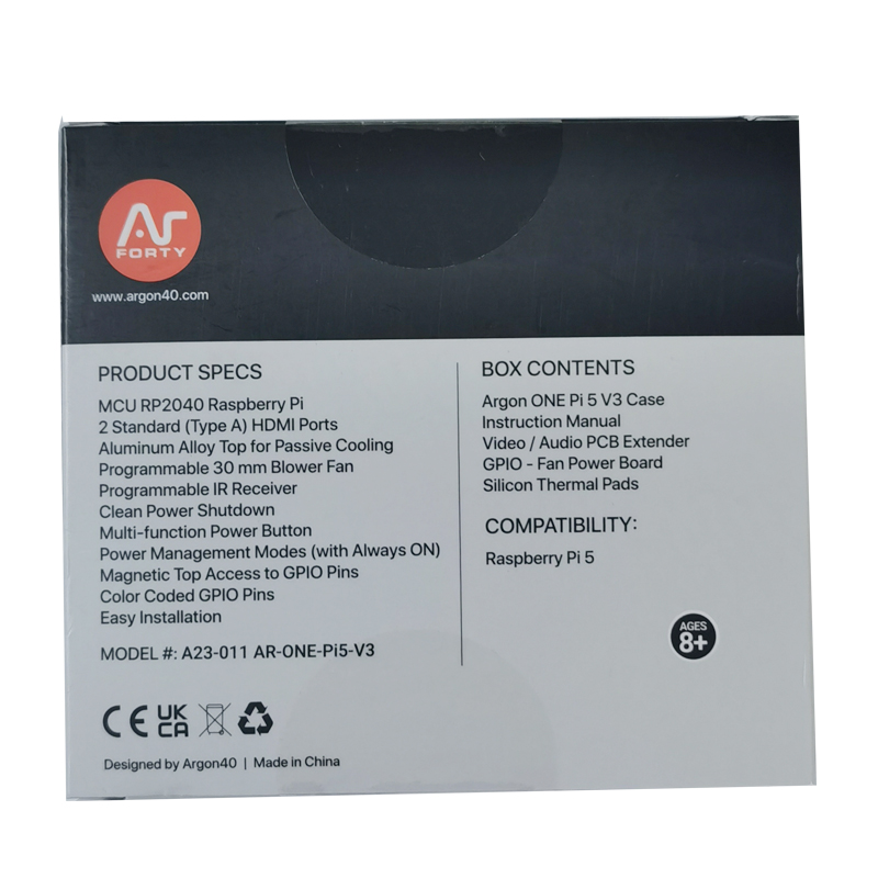 Boîtier métallique Argon ONE V - Argon One V3 M.2 Nvme Case avis et prix